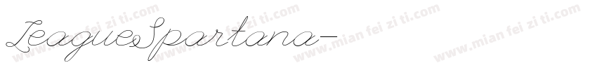 LeagueSpartana字体转换