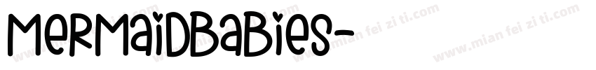 MermaidBabies字体转换