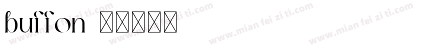 buffon字体转换