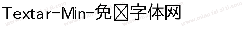 Textar-Min字体转换