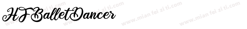 HFBalletDancer字体转换