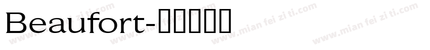 Beaufort字体转换