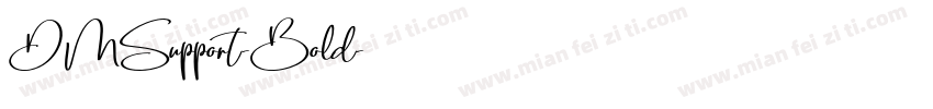 DMSupport-Bold字体转换