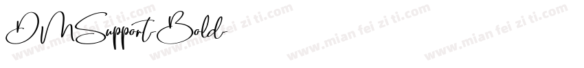 DMSupport-Bold字体转换