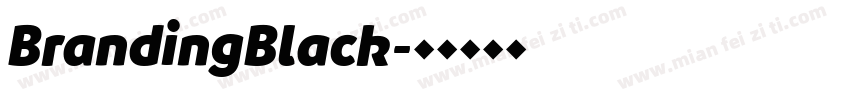 BrandingBlack字体转换