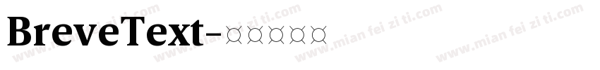 BreveText字体转换