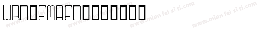 WRD_EMBED_字体转换