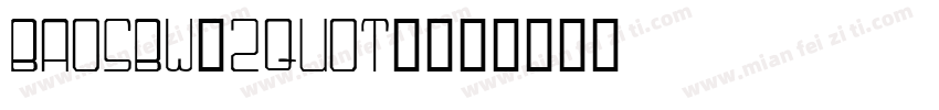 baosbw_2quot;字体转换