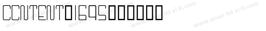 ccntent_1695字体转换