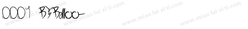 0004_BYBalloo字体转换