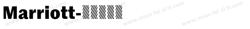 Marriott字体转换