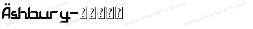 Ashbury字体转换
