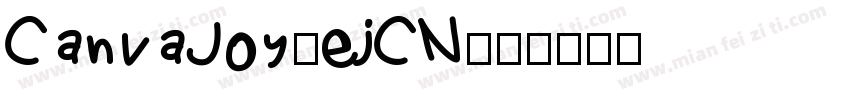 CanvaJoyHeiCN字体转换