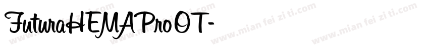 FuturaHEMAProOT字体转换