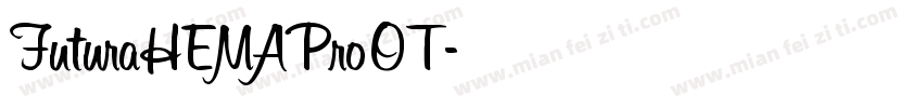FuturaHEMAProOT字体转换