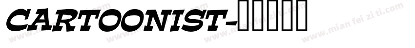 CARTOONIST字体转换