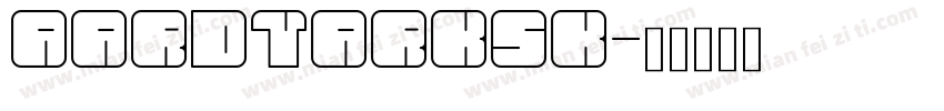 aardvarksk字体转换