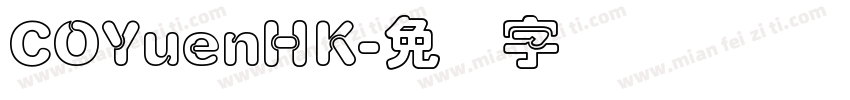 COYuenHK字体转换