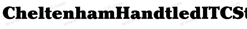 CheltenhamHandtledITCStd字体转换