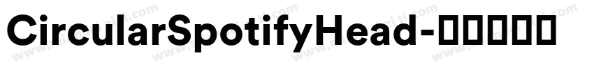 CircularSpotifyHead字体转换