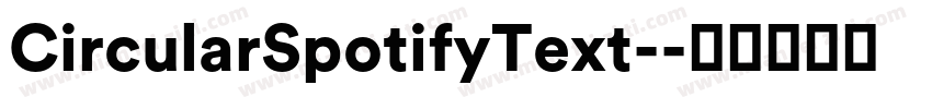 CircularSpotifyText-字体转换