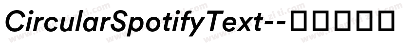 CircularSpotifyText-字体转换