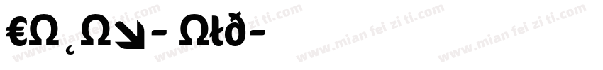 Cocon-Bold字体转换