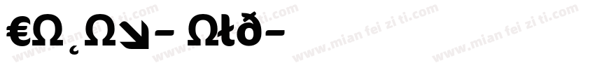 Cocon-Bold字体转换
