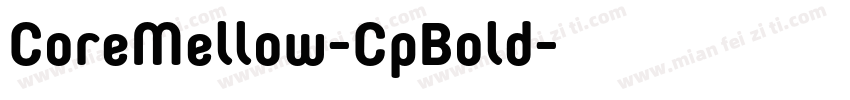 CoreMellow-CpBold字体转换