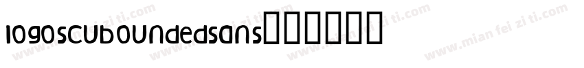 logoscuboundedsans字体转换