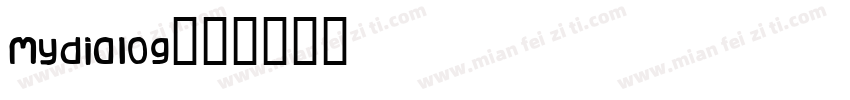 mydialog字体转换