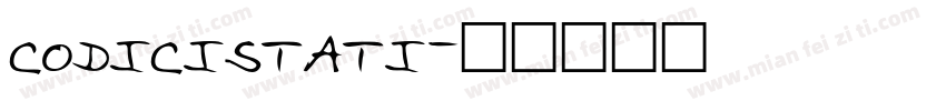 codicistati字体转换
