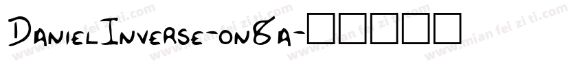 DanielInverse-on8a字体转换