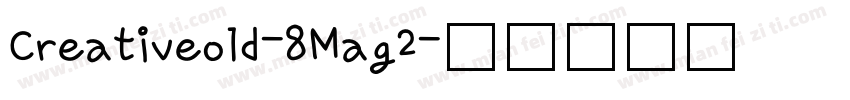 Creativeold-8Mag2字体转换