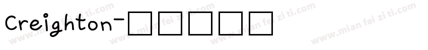 Creighton字体转换