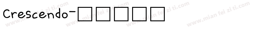 Crescendo字体转换