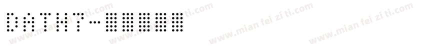 dath7字体转换