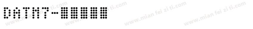 DATM7字体转换