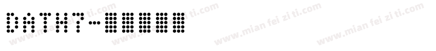 dath7字体转换