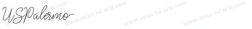 USPalermo字体转换