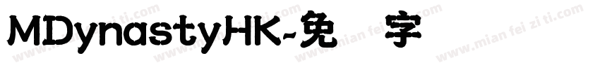 MDynastyHK字体转换