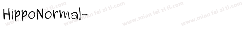 HippoNormal字体转换