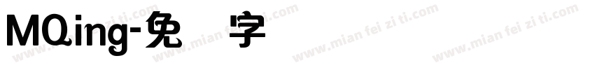 MQing字体转换