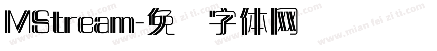 MStream字体转换