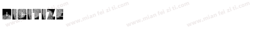 Digitize字体转换