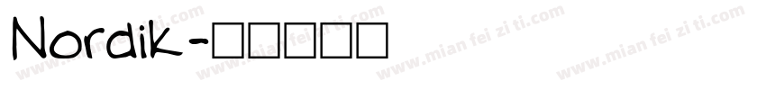 Nordik字体转换