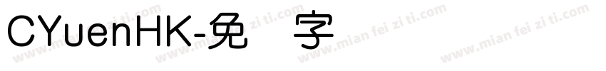 CYuenHK字体转换