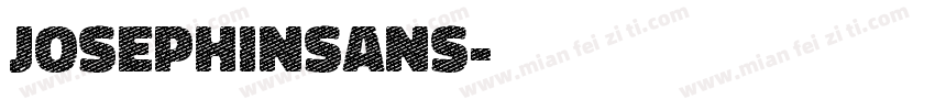 josephinsans字体转换