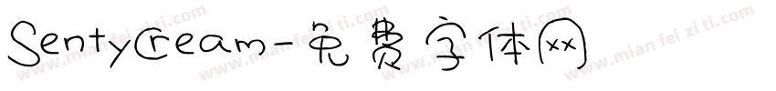 SentyCream字体转换