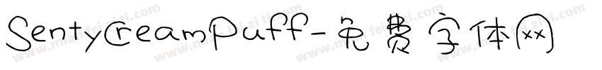 SentyCreamPuff字体转换